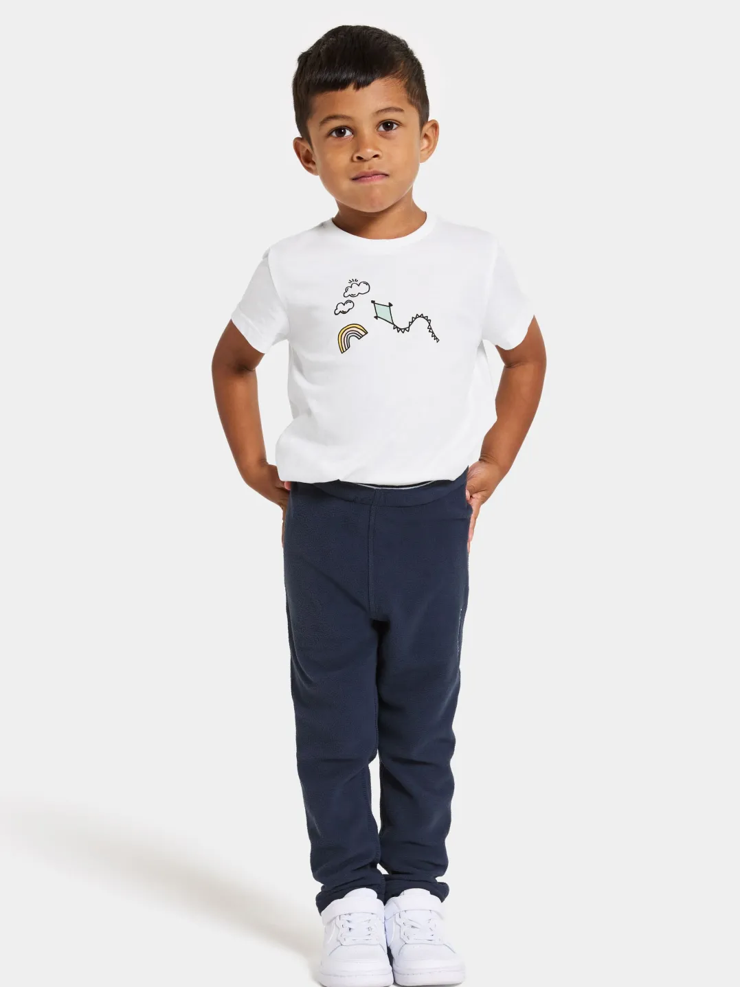 Didriksons Kids' Monte Pants 9 Navy