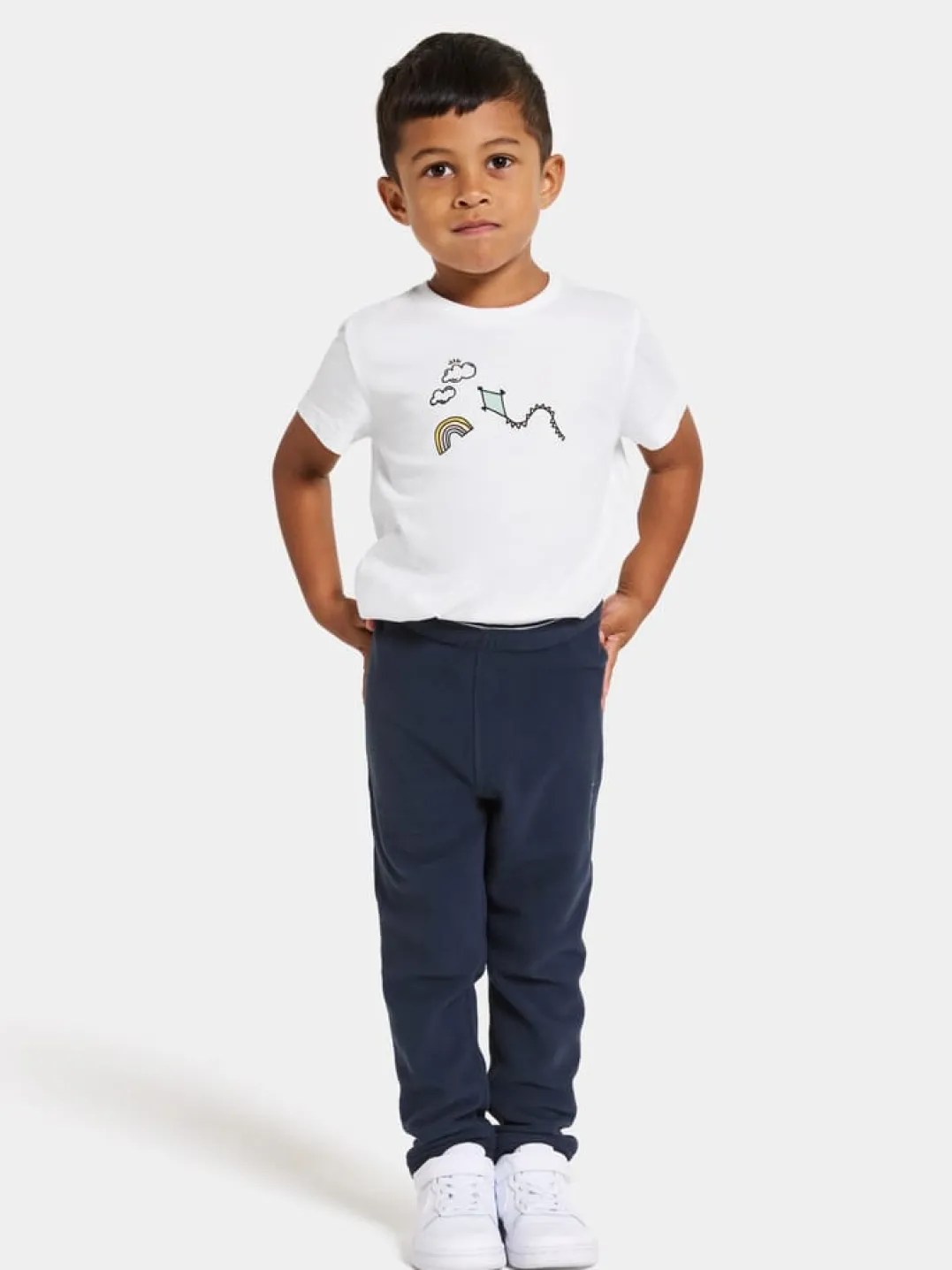 Didriksons Kids' Monte Pants 9 Navy
