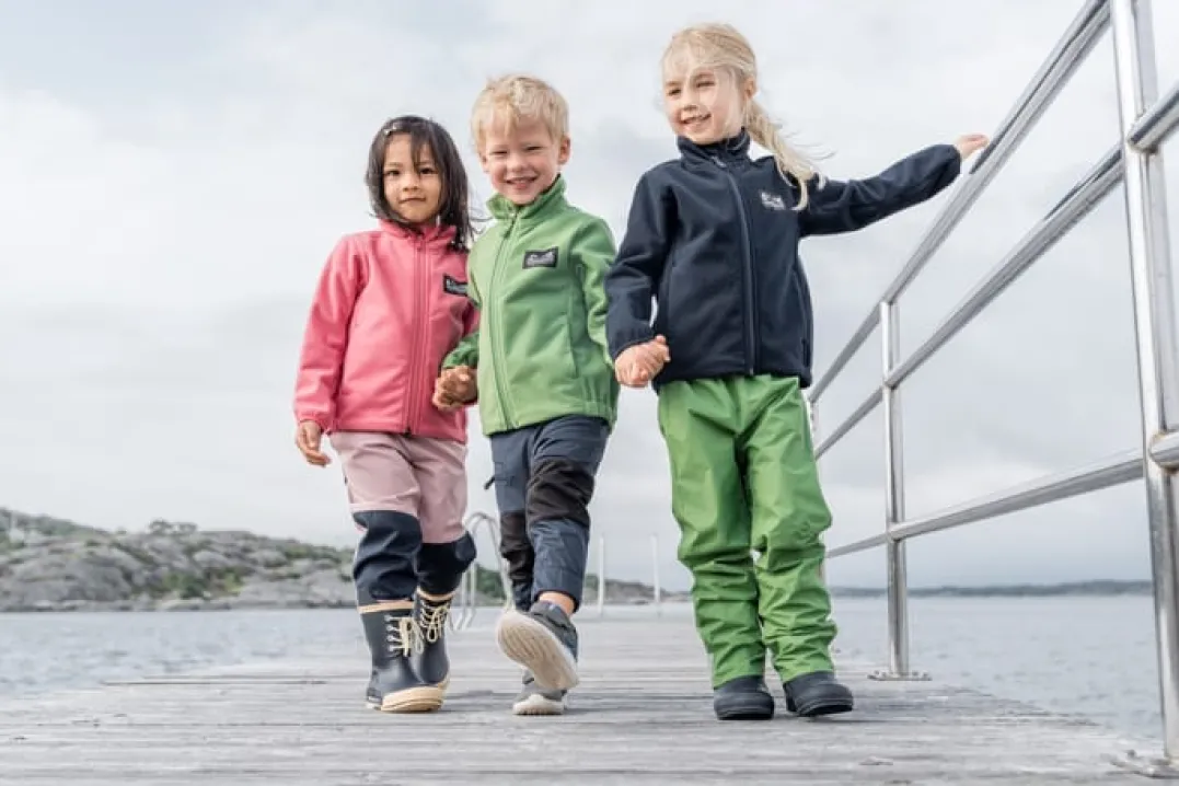 Didriksons Kids' Muskot Jacket Dusty Azalea