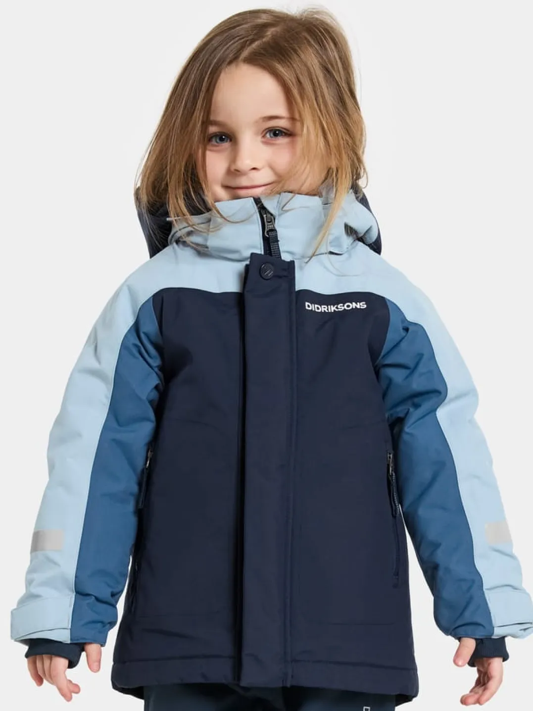 Didriksons Kids' Neptun Jacket 4 Navy