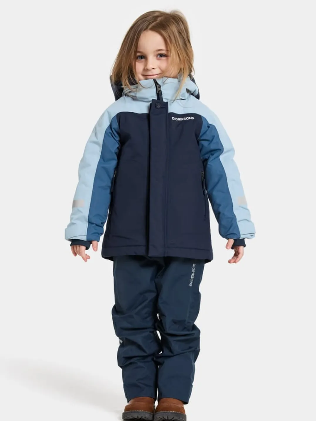 Didriksons Kids' Neptun Jacket 4 Navy