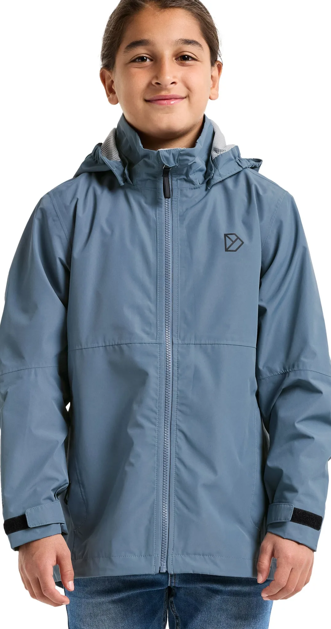 Didriksons Kids' Piko Jacket 9 Blue Fog