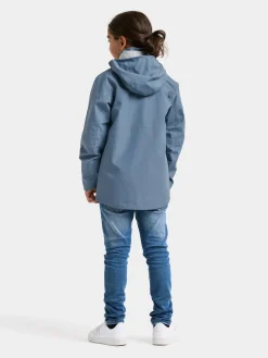 Didriksons Kids' Piko Jacket 9 Blue Fog