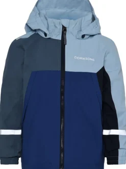 Didriksons Kids' Pilvi Jacket 2 Blue Fog
