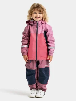 Didriksons Kids' Pilvi Jacket 2 Heather Pink