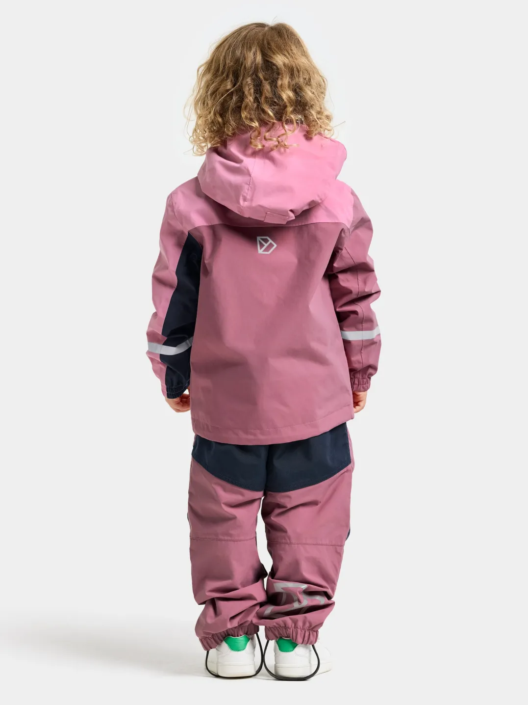 Didriksons Kids' Pilvi Jacket 2 Heather Pink