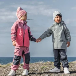 Didriksons Kids' Pilvi Jacket 2 Heather Pink