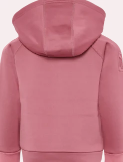 Didriksons Kids' Siljan Full Zip Heather Pink