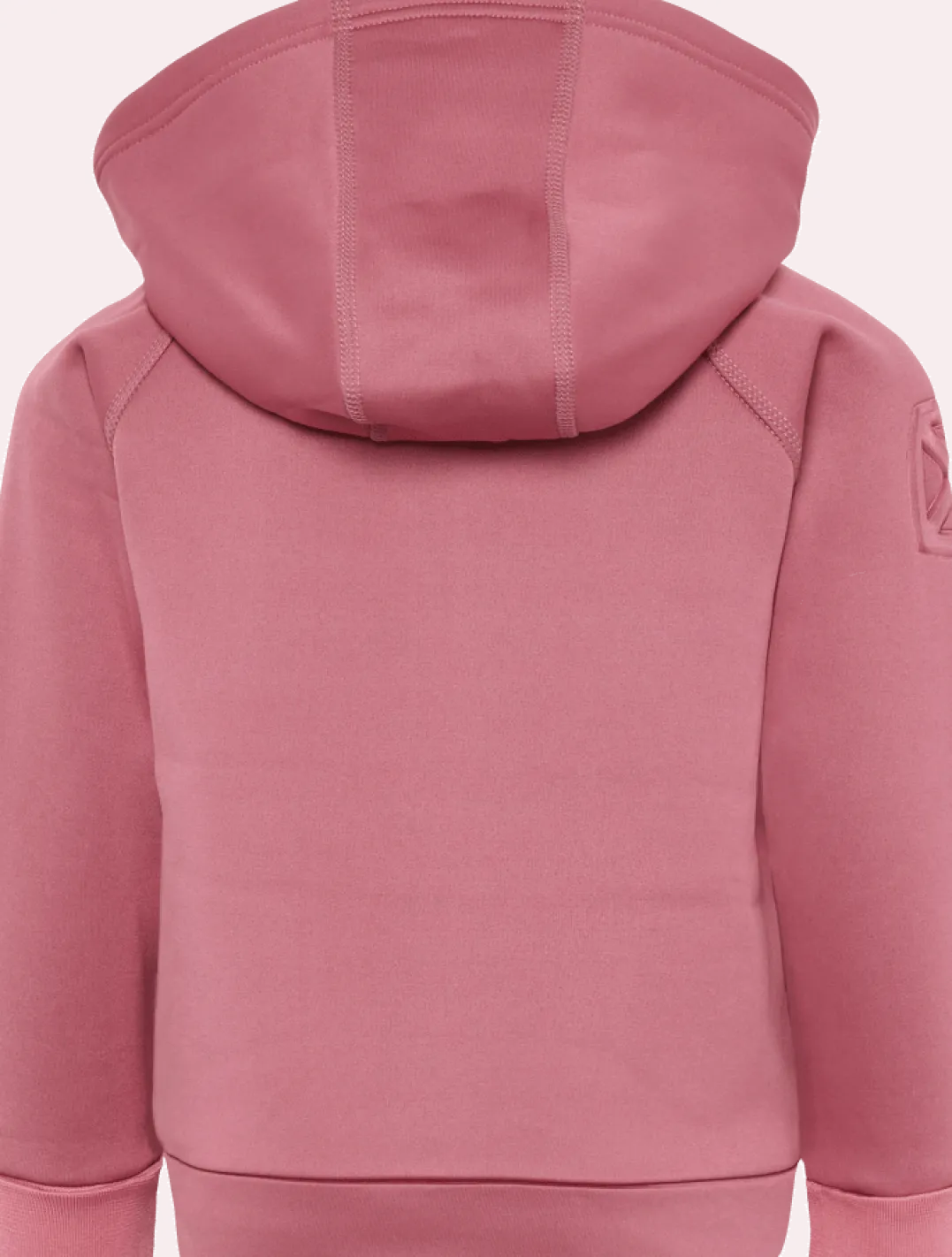 Didriksons Kids' Siljan Full Zip Heather Pink