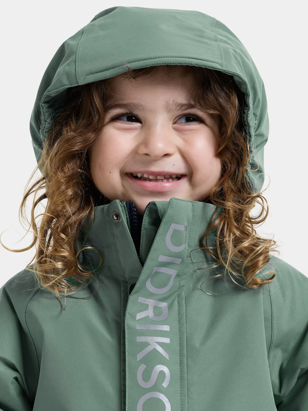 Didriksons Kids' Talvi Coverall Dark Moss