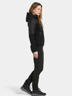 Didriksons Women's Annema Full Zip 6 Black