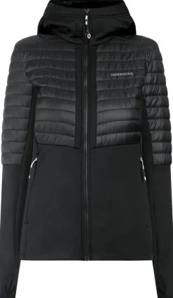 Didriksons Women's Annema Full Zip 6 Black