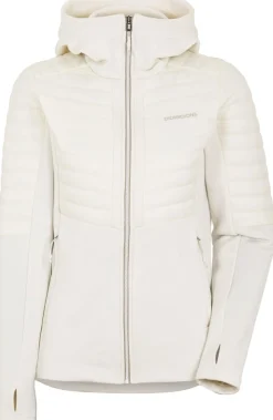 Didriksons Women's Annema Full Zip 6 Shell White