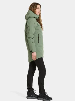 Didriksons Women's Marget Parka Light Moss