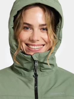 Didriksons Women's Marget Parka Light Moss