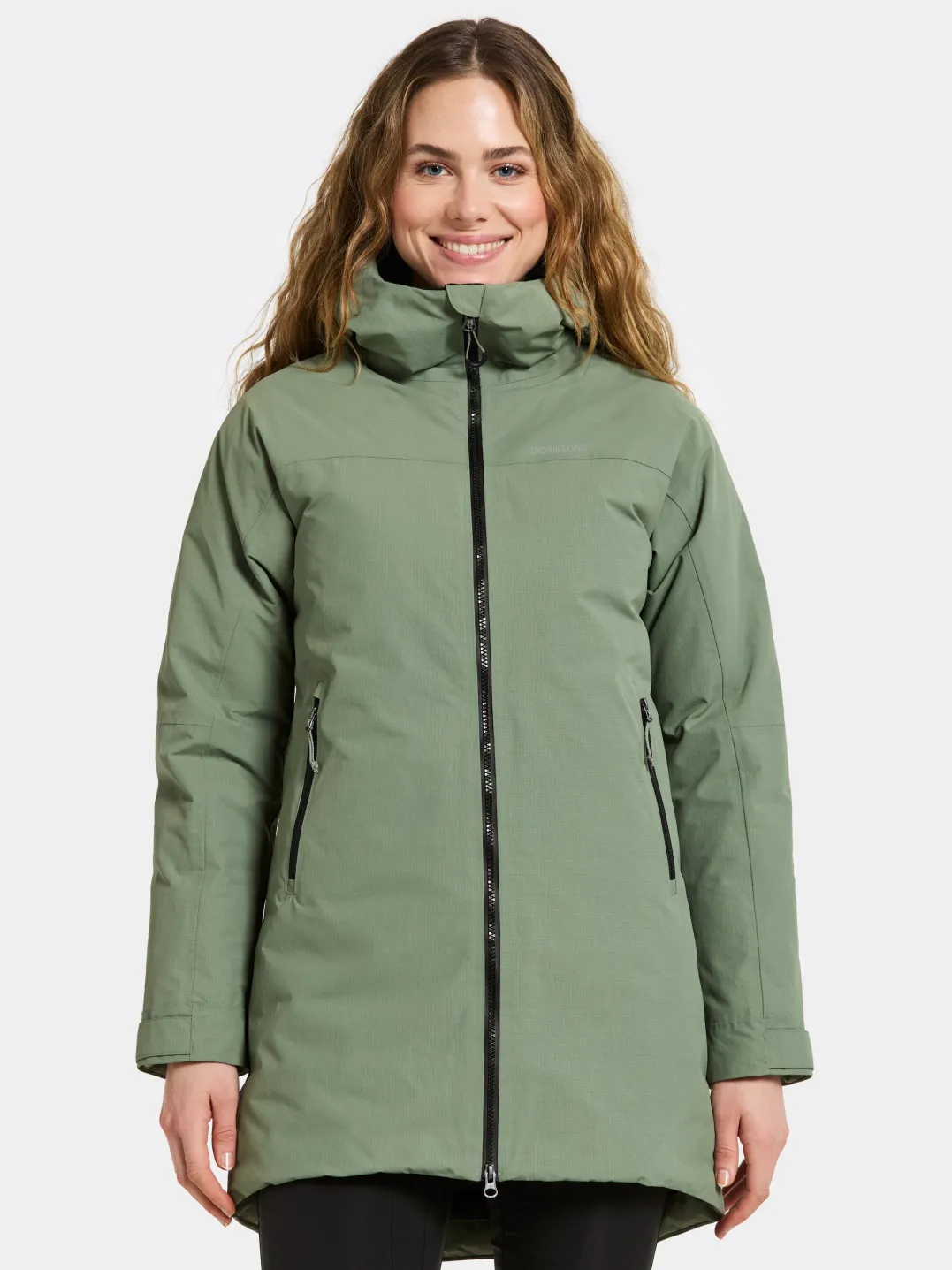 Didriksons Women's Marget Parka Light Moss