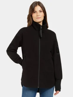 Didriksons Women's Ronja Full Zip Black