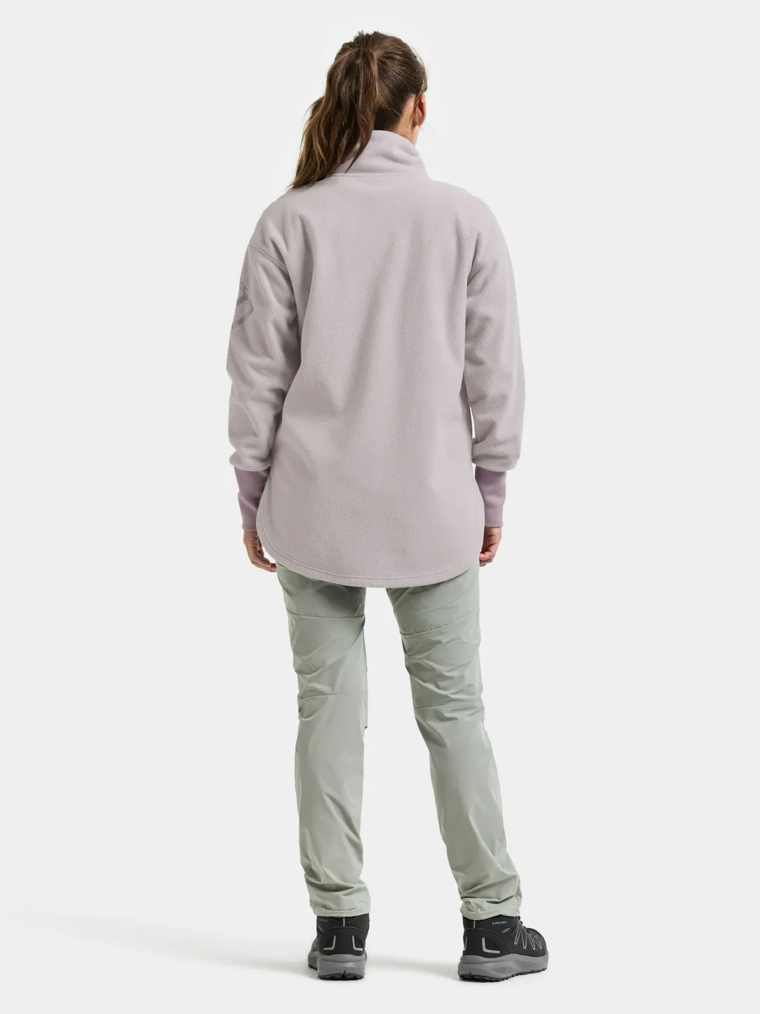 Didriksons Women's Ronja Full Zip Sunrise Mist