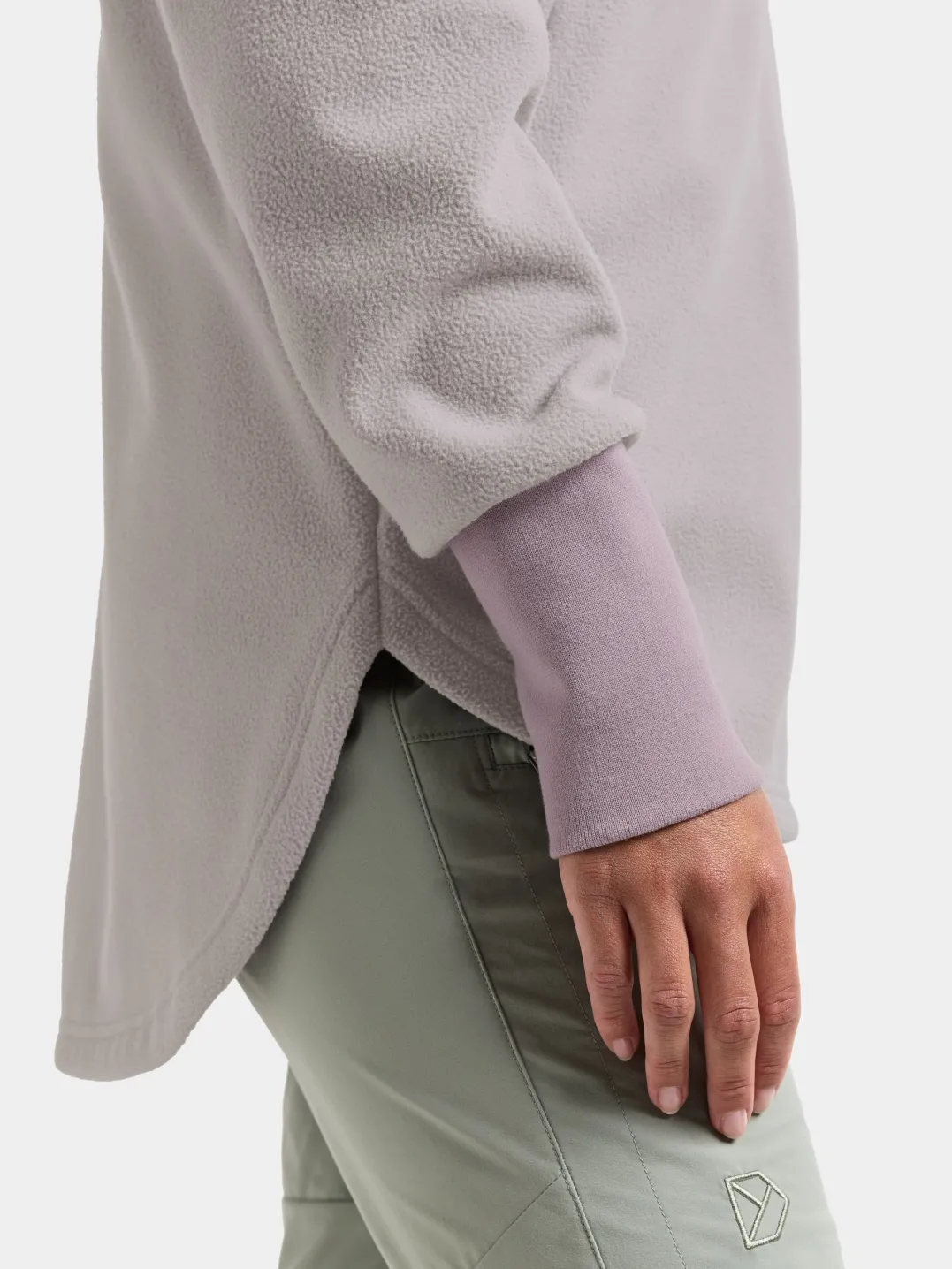 Didriksons Women's Ronja Full Zip Sunrise Mist