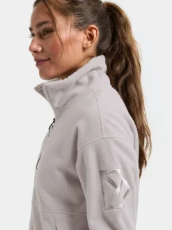 Didriksons Women's Ronja Full Zip Sunrise Mist