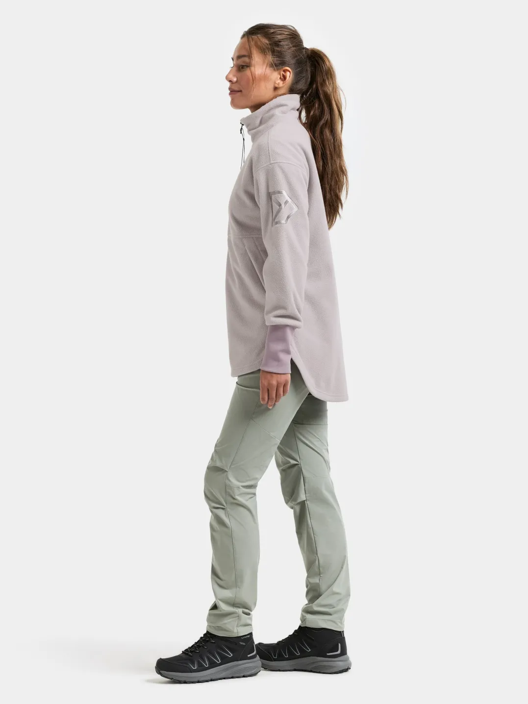Didriksons Women's Ronja Full Zip Sunrise Mist