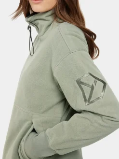 Didriksons Women's Ronja Full Zip Wilted Leaf
