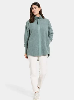 Didriksons Women's Sally Full Zip 2 Factory Blue