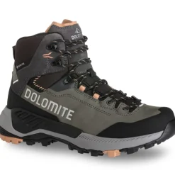 Dolomite Dol Shoe W'S Vernale Leather High Gtx Silver Green/sand Pink