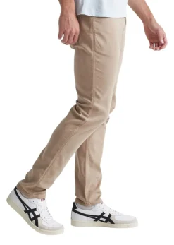 Duer No Sweat Slim Desert Khaki