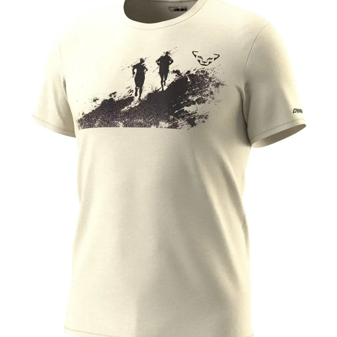 Dynafit Graphic Co M S/S Tee Overcast/runners