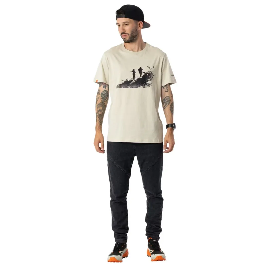Dynafit Graphic Co M S/S Tee Overcast/runners