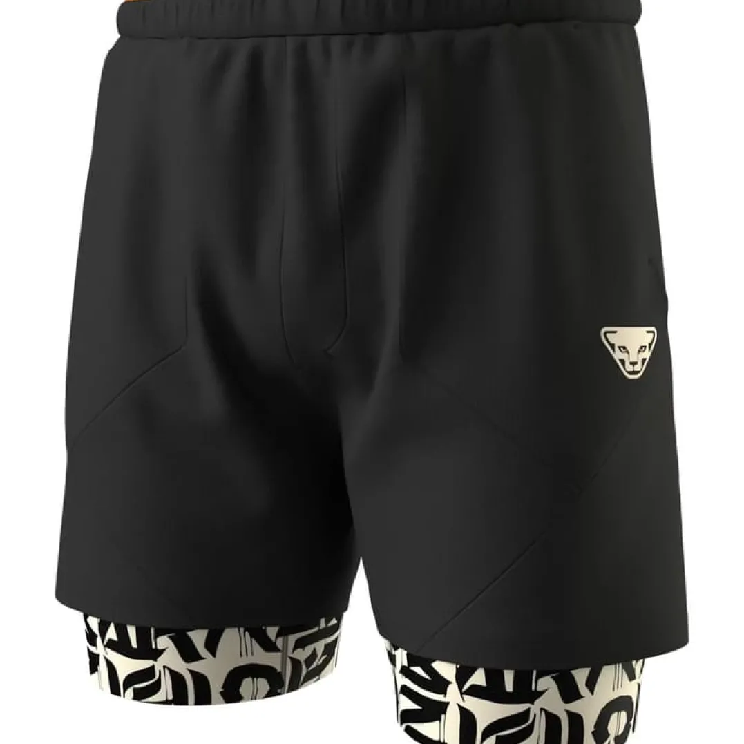 Dynafit Trail 2in1 Shorts M Black Out Overcast/7960