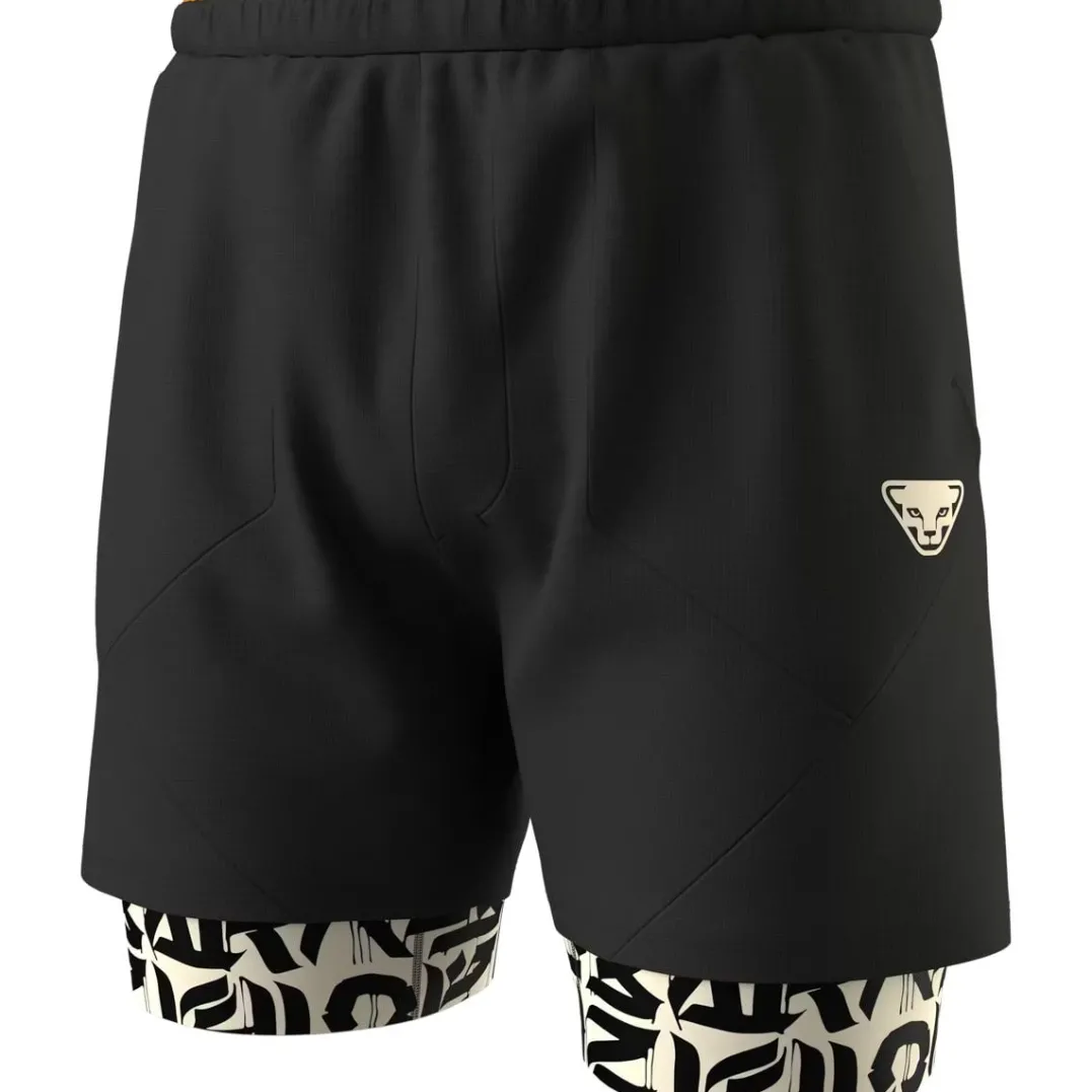 Dynafit Trail 2in1 Shorts M Black Out Overcast/7960