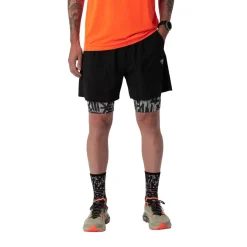 Dynafit Trail 2in1 Shorts M Black Out Overcast/7960