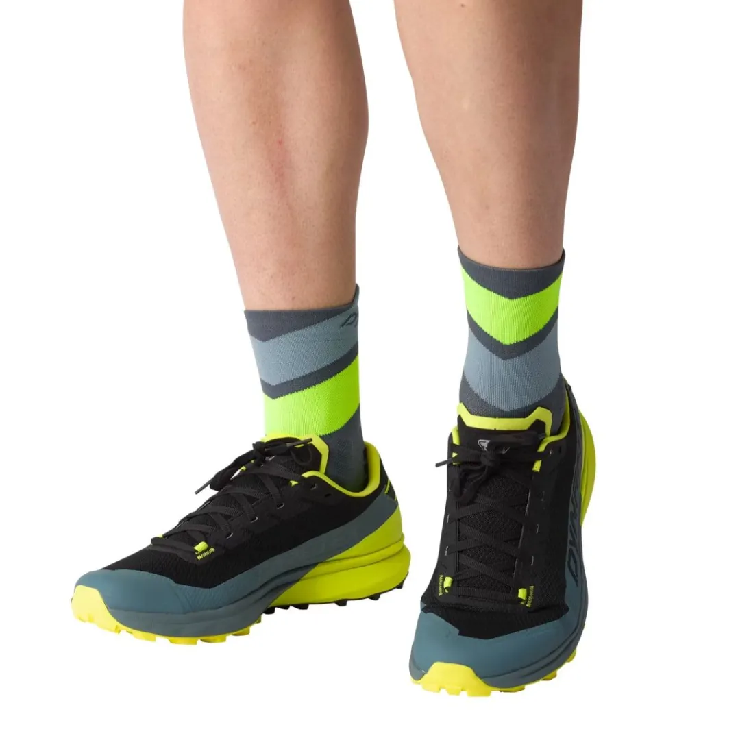 Dynafit Ultra Mid Socks Cinder Ultra Yellow/5a30