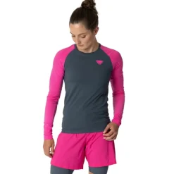 Dynafit Ultra S-Tech L/S Tee W Pink Glo/0720