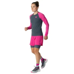 Dynafit Ultra S-Tech L/S Tee W Pink Glo/0720
