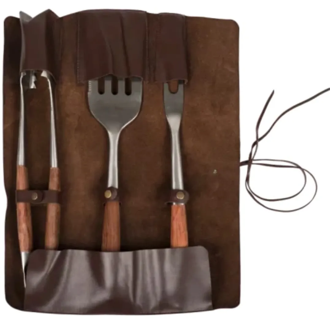 Espegard Grillsett i 3 deler og koffert Nocolour