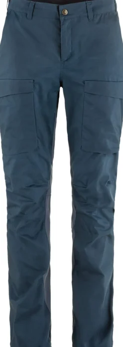 Fjällräven Abisko Hybrid Trail Trousers W Navy