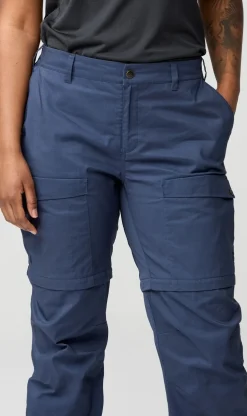 Fjällräven Abisko Hybrid Trail Trs Zip-Off W Navy