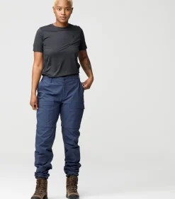 Fjällräven Abisko Hybrid Trail Trs Zip-Off W Navy