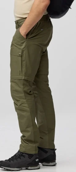 Fjällräven Abisko Hybrid Trail Trs Zip-Off M Laurel Green