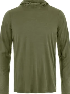 Fjällräven Abisko Wool Hoodie M Laurel Green