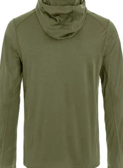 Fjällräven Abisko Wool Hoodie M Laurel Green