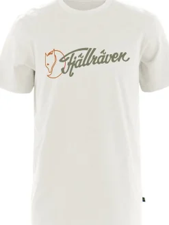 Fjällräven Archive Logo T-Shirt M Eggshell