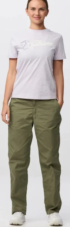 Fjällräven Archive Logo T-Shirt W Green