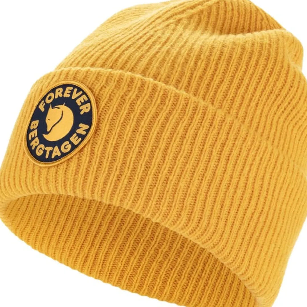 Fjällräven Bergtagen Forever Wool Beanie Mustard Yellow