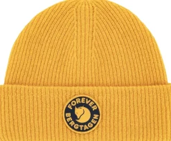 Fjällräven Bergtagen Forever Wool Beanie Mustard Yellow