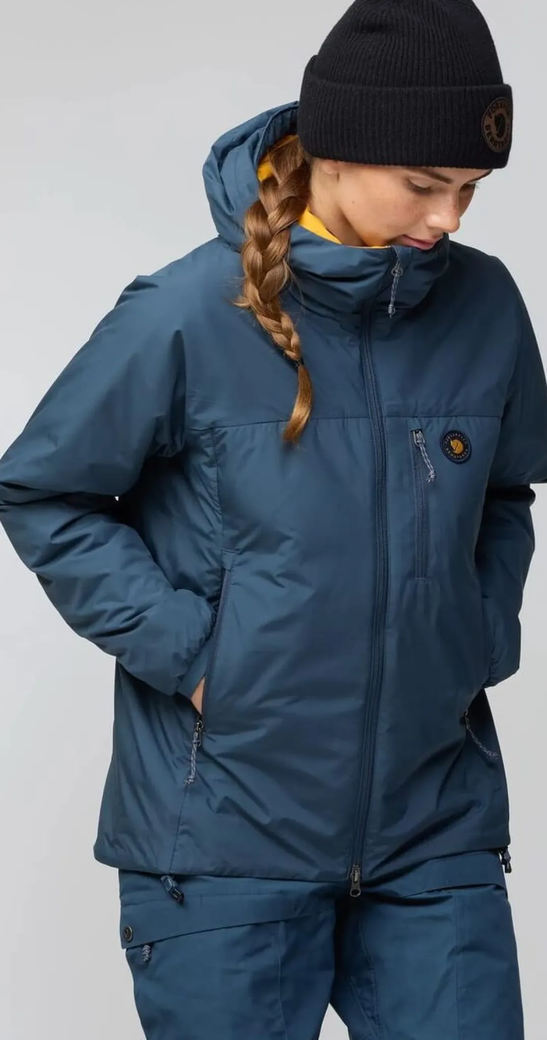 Fjällräven Bergtagen 60 Insulation Jkt W Black-deep Forest