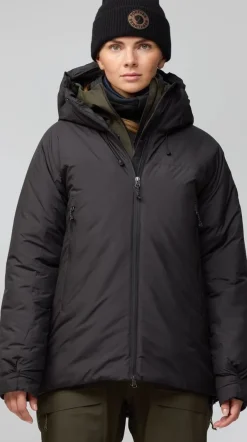 Fjällräven Bergtagen 130 Insulation Jkt W Black-deep Forest